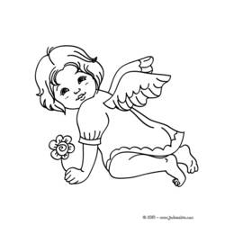 Coloring page: Angel (Characters) #86272 - Free Printable Coloring Pages