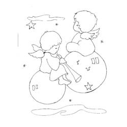 Coloring page: Angel (Characters) #86274 - Free Printable Coloring Pages