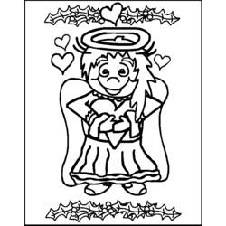 Coloring page: Angel (Characters) #86283 - Free Printable Coloring Pages