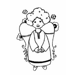 Coloring page: Angel (Characters) #86286 - Free Printable Coloring Pages