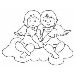 Coloring page: Angel (Characters) #86289 - Free Printable Coloring Pages