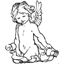 Coloring page: Angel (Characters) #86290 - Free Printable Coloring Pages
