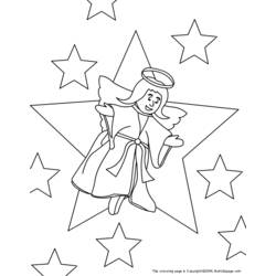 Coloring page: Angel (Characters) #86294 - Free Printable Coloring Pages