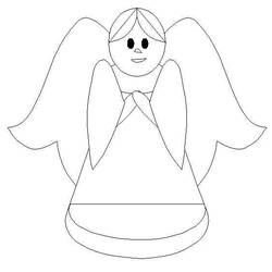 Coloring page: Angel (Characters) #86310 - Free Printable Coloring Pages