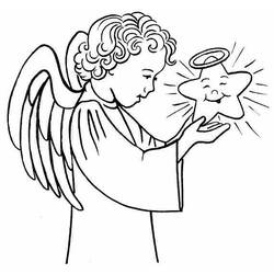 Coloring page: Angel (Characters) #86312 - Printable coloring pages