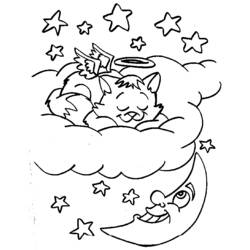 Coloring page: Angel (Characters) #86314 - Free Printable Coloring Pages