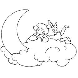 Coloring page: Angel (Characters) #86322 - Free Printable Coloring Pages