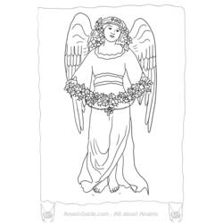 Coloring page: Angel (Characters) #86332 - Free Printable Coloring Pages