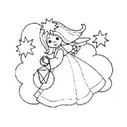 Coloring page: Angel (Characters) #86333 - Free Printable Coloring Pages