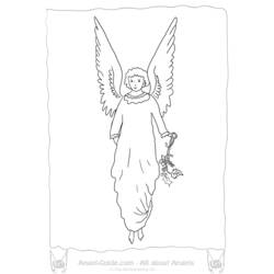 Coloring page: Angel (Characters) #86337 - Free Printable Coloring Pages