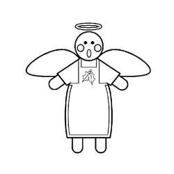 Coloring page: Angel (Characters) #86341 - Free Printable Coloring Pages