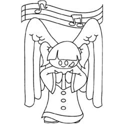 Coloring page: Angel (Characters) #86353 - Free Printable Coloring Pages