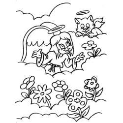 Coloring page: Angel (Characters) #86363 - Free Printable Coloring Pages