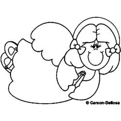 Coloring page: Angel (Characters) #86365 - Free Printable Coloring Pages