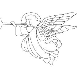 Coloring page: Angel (Characters) #86368 - Free Printable Coloring Pages