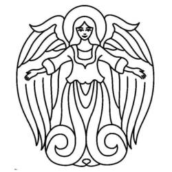 Coloring page: Angel (Characters) #86382 - Free Printable Coloring Pages