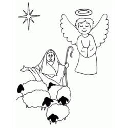 Coloring page: Angel (Characters) #86383 - Free Printable Coloring Pages