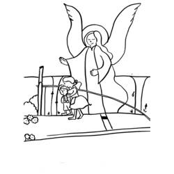 Coloring page: Angel (Characters) #86403 - Free Printable Coloring Pages