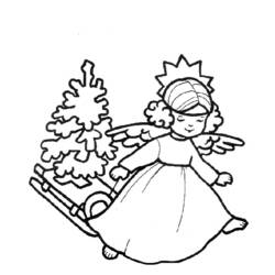 Coloring page: Angel (Characters) #86408 - Free Printable Coloring Pages