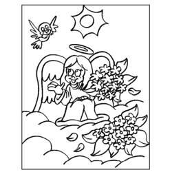 Coloring page: Angel (Characters) #86422 - Free Printable Coloring Pages