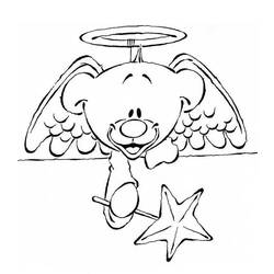 Coloring page: Angel (Characters) #86426 - Free Printable Coloring Pages