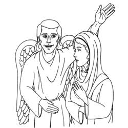 Coloring page: Angel (Characters) #86449 - Free Printable Coloring Pages