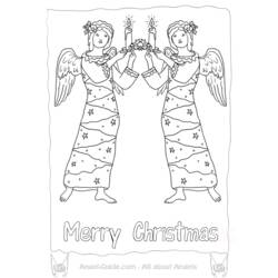 Coloring page: Angel (Characters) #86465 - Free Printable Coloring Pages