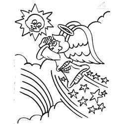 Coloring page: Angel (Characters) #86467 - Free Printable Coloring Pages