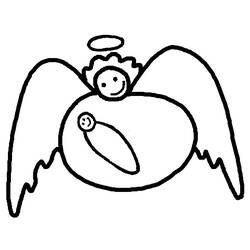 Coloring page: Angel (Characters) #86484 - Free Printable Coloring Pages