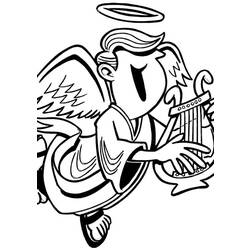 Coloring page: Angel (Characters) #86490 - Free Printable Coloring Pages