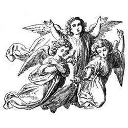 Coloring page: Angel (Characters) #86503 - Free Printable Coloring Pages