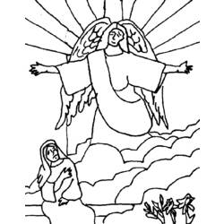 Coloring page: Angel (Characters) #86508 - Free Printable Coloring Pages