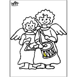 Coloring page: Angel (Characters) #86512 - Free Printable Coloring Pages