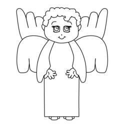 Coloring page: Angel (Characters) #86513 - Free Printable Coloring Pages