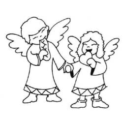 Coloring page: Angel (Characters) #86516 - Free Printable Coloring Pages
