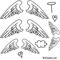 Coloring page: Angel (Characters) #86524 - Free Printable Coloring Pages
