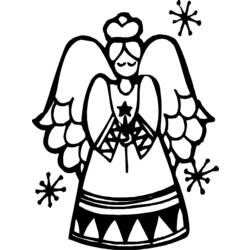 Coloring page: Angel (Characters) #86541 - Free Printable Coloring Pages