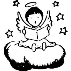 Coloring page: Angel (Characters) #86557 - Free Printable Coloring Pages