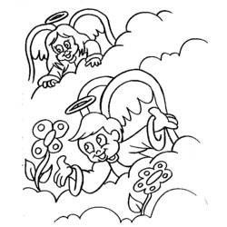 Coloring page: Angel (Characters) #86579 - Free Printable Coloring Pages