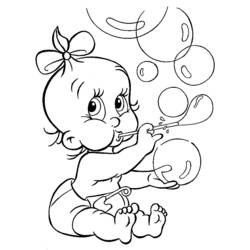 Coloring page: Baby (Characters) #86586 - Printable coloring pages