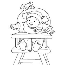 Coloring page: Baby (Characters) #86588 - Printable coloring pages