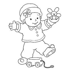 Coloring page: Baby (Characters) #86592 - Printable coloring pages