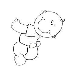 Coloring page: Baby (Characters) #86594 - Printable coloring pages