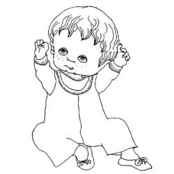 Coloring page: Baby (Characters) #86611 - Printable coloring pages