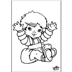 Coloring page: Baby (Characters) #86626 - Printable coloring pages