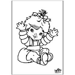 Coloring page: Baby (Characters) #86650 - Printable coloring pages