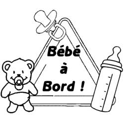 Coloring page: Baby (Characters) #86824 - Printable coloring pages