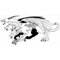 Coloring page: Chimera (Characters) #149314 - Printable coloring pages