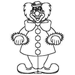 Coloring page: Clown (Characters) #90919 - Printable coloring pages