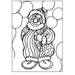 Coloring page: Clown (Characters) #90924 - Free Printable Coloring Pages